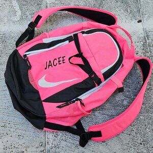 Nike Backpack Pink Back to School Bag 18 X 13 inches Nike BSBL